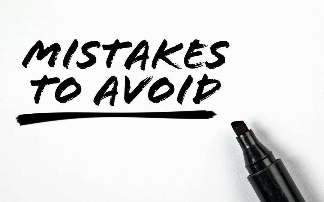 Common Mistakes when Selling a Business